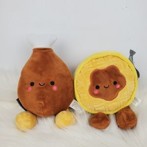 Hallmark Chicken and Waffles Anthropomorphic Magnetic Plush 8"